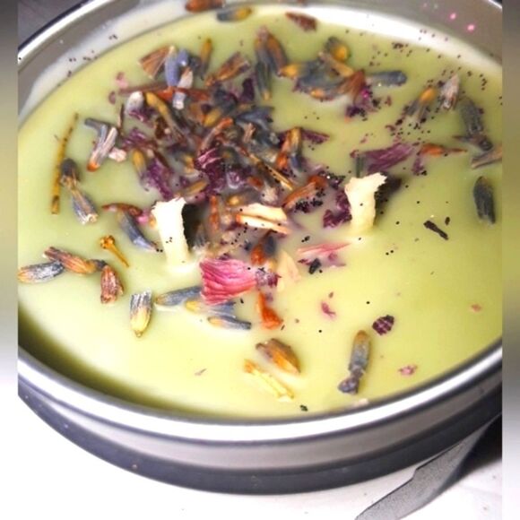 HAND Crafted Carmel apple pie all natural candle - Picture 3 of 6